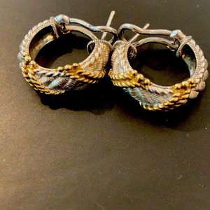 Judith Ripka Silver earrings